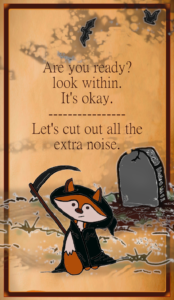 Cut out the noise...