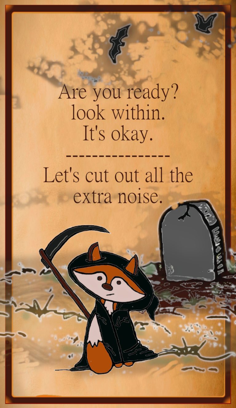 Cut out the noise...