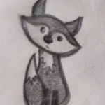 fig first drawing by hand