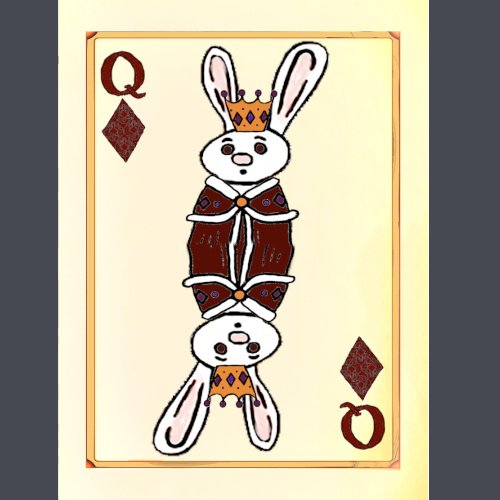 Queen of Diamonds Bunny